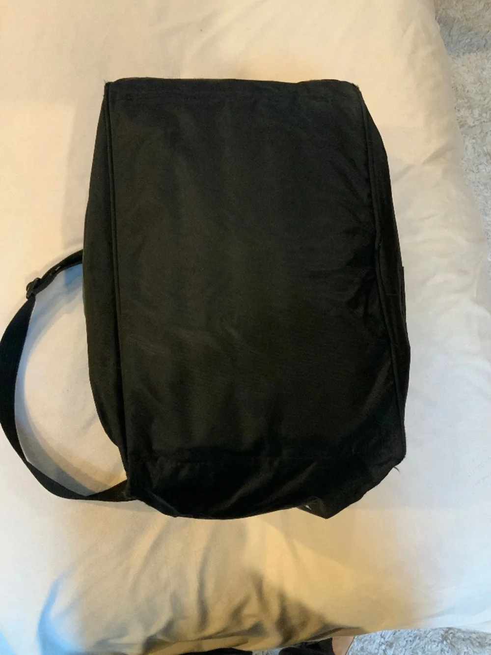 Reebok Vintage Black Green Duffel Gym Bag Active Travel Sporty Retro
